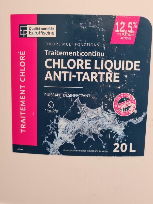 chlore liquide