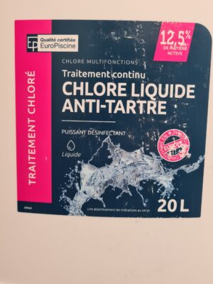 chlore liquide